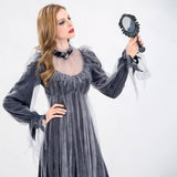 HALLOWEEN HORROR GHOST BRIDE ZOMBIE COSTUME_CWMM1530