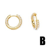 FASHIONABLE PEARL INLAID HEART SHAPED EARRINGS_CWAJE1037