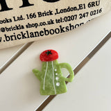 Cwaha07744_Cartoon Tulip Bird Acetate Hair Clip For Women