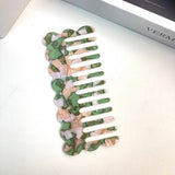 CUTE DOG WIDE TOOTH COMB COLORFUL ACETATE BRUSH_CWMM6405