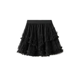 BALLET TULLE HIGH WAIST A LINE CAKE SKIRT_CWBMS0330