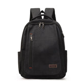 SIMPLE VERSATILE CANVAS BACKPACK LAPTOP BAG_CWAB2201