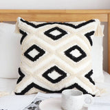 LUXURY WHITE GREEN SOFA PILLOW COVER MODERN CUSHION_CWMM7707