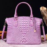 FASHION CROCODILE DESIGN HANDBAG SHELL BAG_CWAB0570