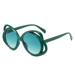 2024 NEW HOLLOW OVAL LARGE FRAME SUNGLASSES WOMEN_CWASG0242