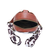 Vintage Print Western Shoulder Bag_Cwab2585