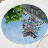 Y2K Star Hair Claw Colorblock Dopamine Style_Cwaha0568