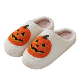 HALLOWEEN ATMOSPHERE SLIPPERS CUTE FUNNY AUTUMN WINTER