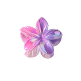 EGG FLOWER GRADIENT HAIR CLAW STYLISH ELEGANT_CWMM4986