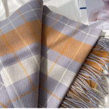 PLAID SCARF SHAWL CLASSIC TARTAN WINTER WRAP_CWASC1455