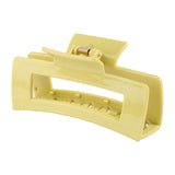 4 1 INCH MATTE PS PLASTIC HAIR CLAW CLIP WHOLESAL_CWAHA0091