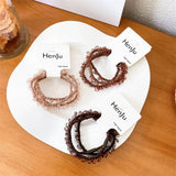 LIGHT LUXURY HAIR TIES 3 PIECE SET_CWAHA1116