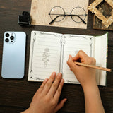 MAGIC OWL HARDCOVER PATTERN NOTEBOOK_CWMM1837