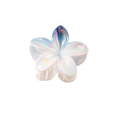 EGG FLOWER GRADIENT HAIR CLAW STYLISH ELEGANT_CWMM4986