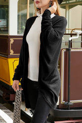 Women Solid Casual Cardigan_Cwocal524