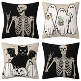 Halloween Day Of The Dead Skull Pillowcase_Cwmm1346