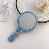 GEOMETRIC ACETATE HANDHELD MIRROR RETRO DESIGN_CWMM6389