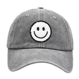 SMILEY FACE PARENT CHILD BASEBALL CAP SUN HATCWAH1241