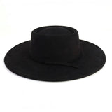 COUPLE WIDE BRIM HAT FLAT BRIM GENTLEMAN HAT_CWAH1771