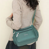 Nylon Multi-Compartment Shoulder Crossbody Bag_Cwasc1752