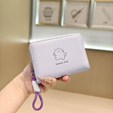 New Cute Cartoon Bear 2-Fold Wallet_Cwab06272