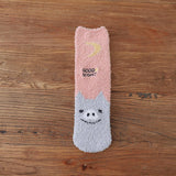 Warm Fleece Cartoon Mid-Calf Socks_Cwms0973