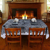 HALLOWEEN LACE SPIDER WEB WALLPAPER_CWMM1721