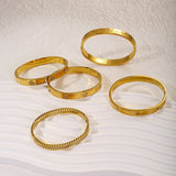 CLASSIC 18K GOLD ZIRCON BRACELET VINTAGE STYLE_CWAJE4600