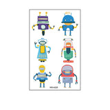 CUTE WATERPROOF TEMPORARY TATTOO STICKERS SET_CWMM8372