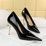 SIMPLE SHALLOW POINTED TOE HIGH HEELS_CWSHH0063
