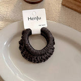 Elastic Pleated Mini Scrunchie Soft Hair Band_Cwaha08026