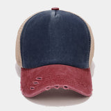2024 NEW CONTRAST COLOR WASHED BASEBALL CAP_CWAH1571