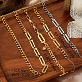 Versatile Thick Metal Chain Heavy Duty Bracelet_Cwmm3735