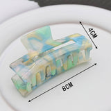 COLORFUL MERMAID HOLLOW SQUARE HAIRPIN_CWAHA2609