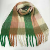 Cwasc1578_Winter Plaid Thickened Warm Scarf Shawl