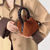 V Vintage Deerskin Bag Shoulder Crossbody Bag_Cwab4116