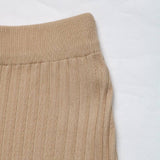 Temperament Pleated Pleated Knitted Skirt