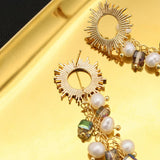 PREMIUM VINTAGE NATURAL FRESHWATER PEARL EARRINGS_CWAJE3803