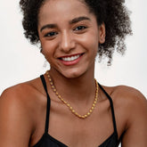 Vintage Flower Necklace Sun Pattern Necklace_Cwmm3622