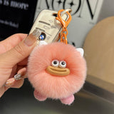 BIG MOUTH SMALL BRIQUETTE CAR KEYCHAIN PENDANT_CWMM2509