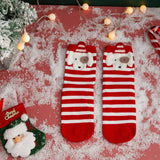 CHRISTMAS SOCKS ELK OLD MAN SOCKS_CWMS0625