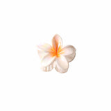 PLUMERIA HAIR CLAW COLORFUL TROPICAL FLOWER CLIP_CWMM4999