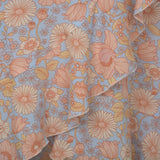 ONE PIECE PRINTED LONG SKIRT IRREGULAR CASUAL SKIRT_CWAB4813