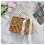 Simple And Fashionable Straw Small Square Bag_Cwab2311