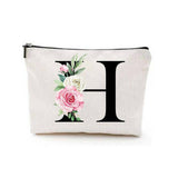 SIMPLE DOUBLE SIDED PRINTED ZIPPER COSMETIC BAG_CWAB2251