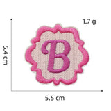 NEW PINK CARTOON EMBROIDERED CLOTH PATCH_CWMM4021