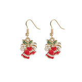 CHRISTMAS CREATIVE SWEET BOW BELL EARRINGS_CWAJE1869