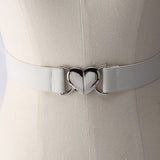 Cwabe0562_Love Buckle Elastic Belt