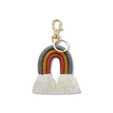 BOHEMIAN TASSEL CREATIVE RAINBOW KEYCHAIN_CWMM1208