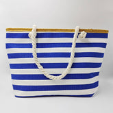 STRIPE CASUAL TRENDY BEACH BAG_CWAB293